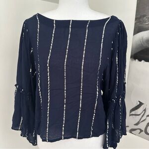 Floreat Stripe Top